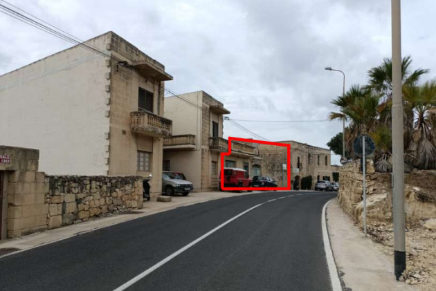 Vista attuale del sito dalla strada. Foto: Blueprint Periti