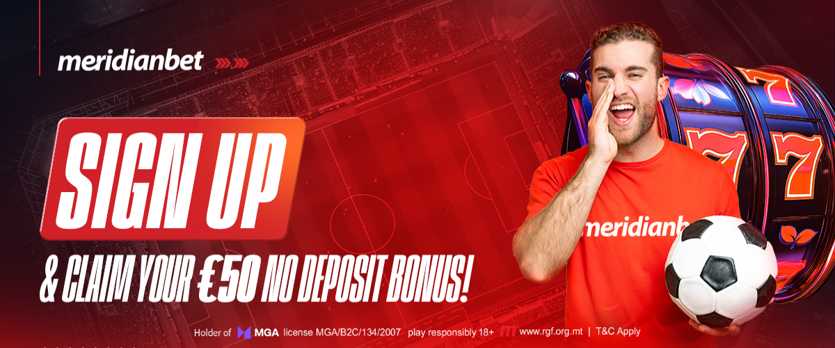Sign up at Meridianbet.