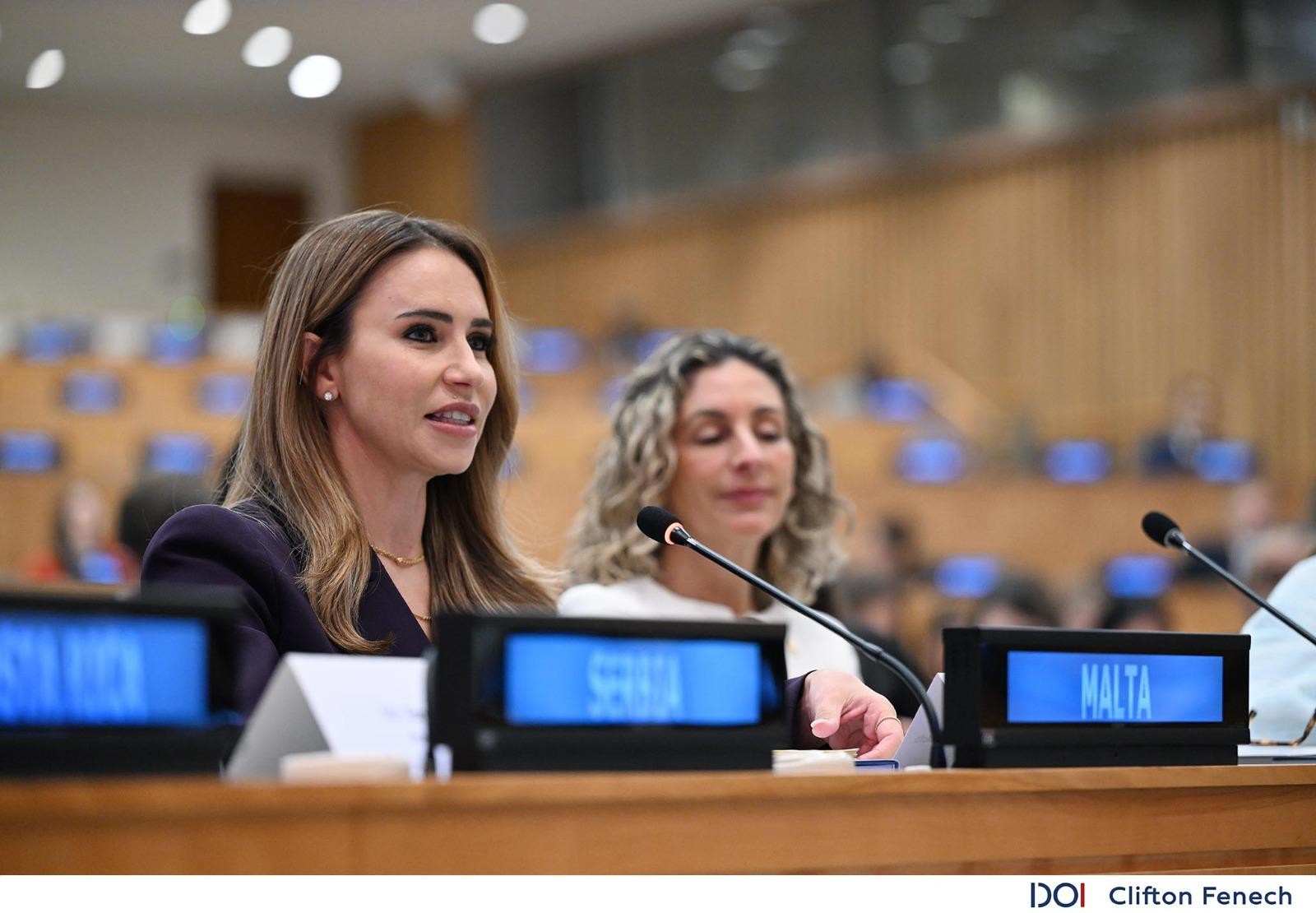 Lydia Abela guida a New York un vertice ONU sulla resilienza femminile