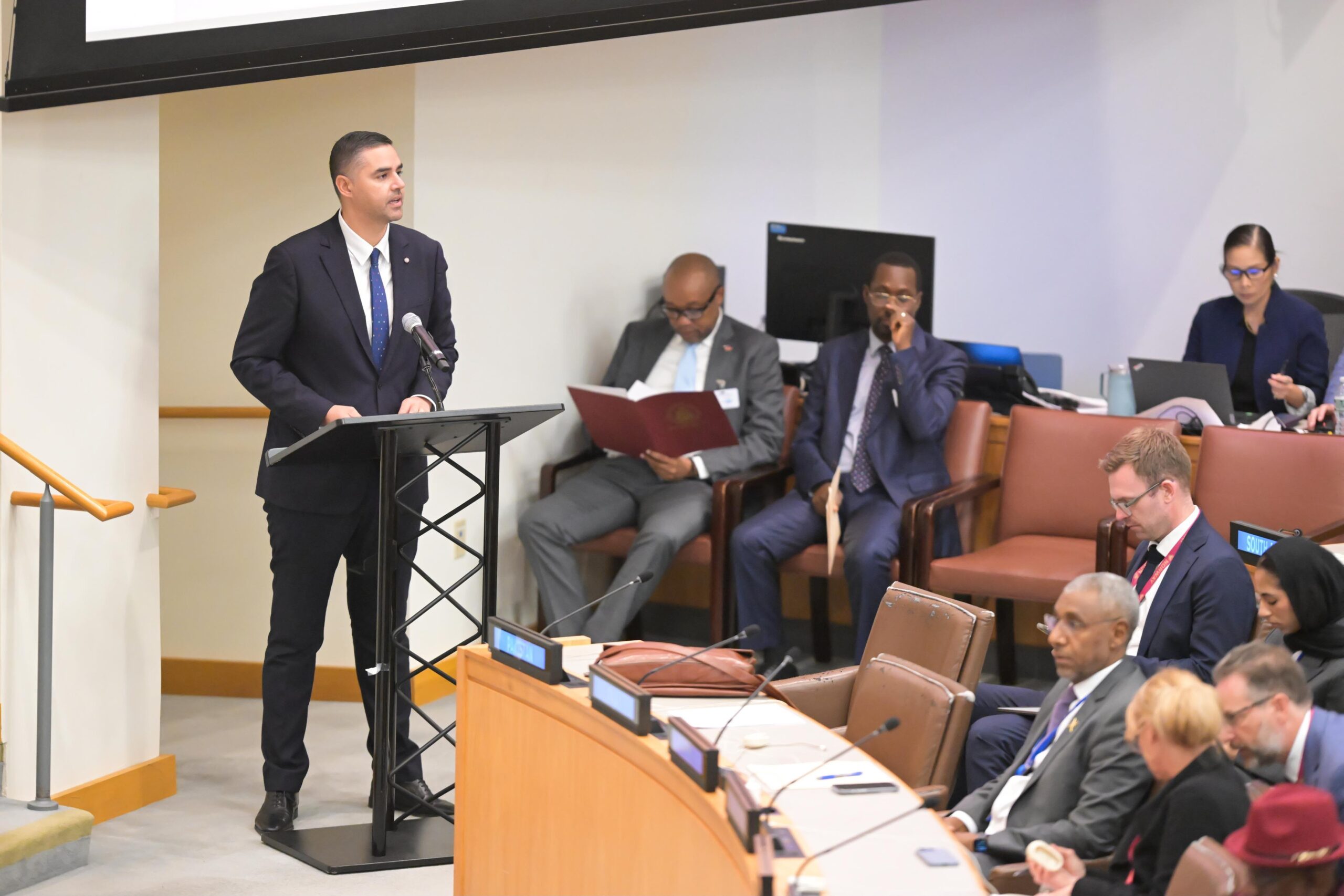 PRESS RELEASE BY THE OFFICE OF THE DEPUTY PRIME MINISTER AND MINISTRY FOR HEALTH Deputy Prime Minister Dr Ian Borg addre