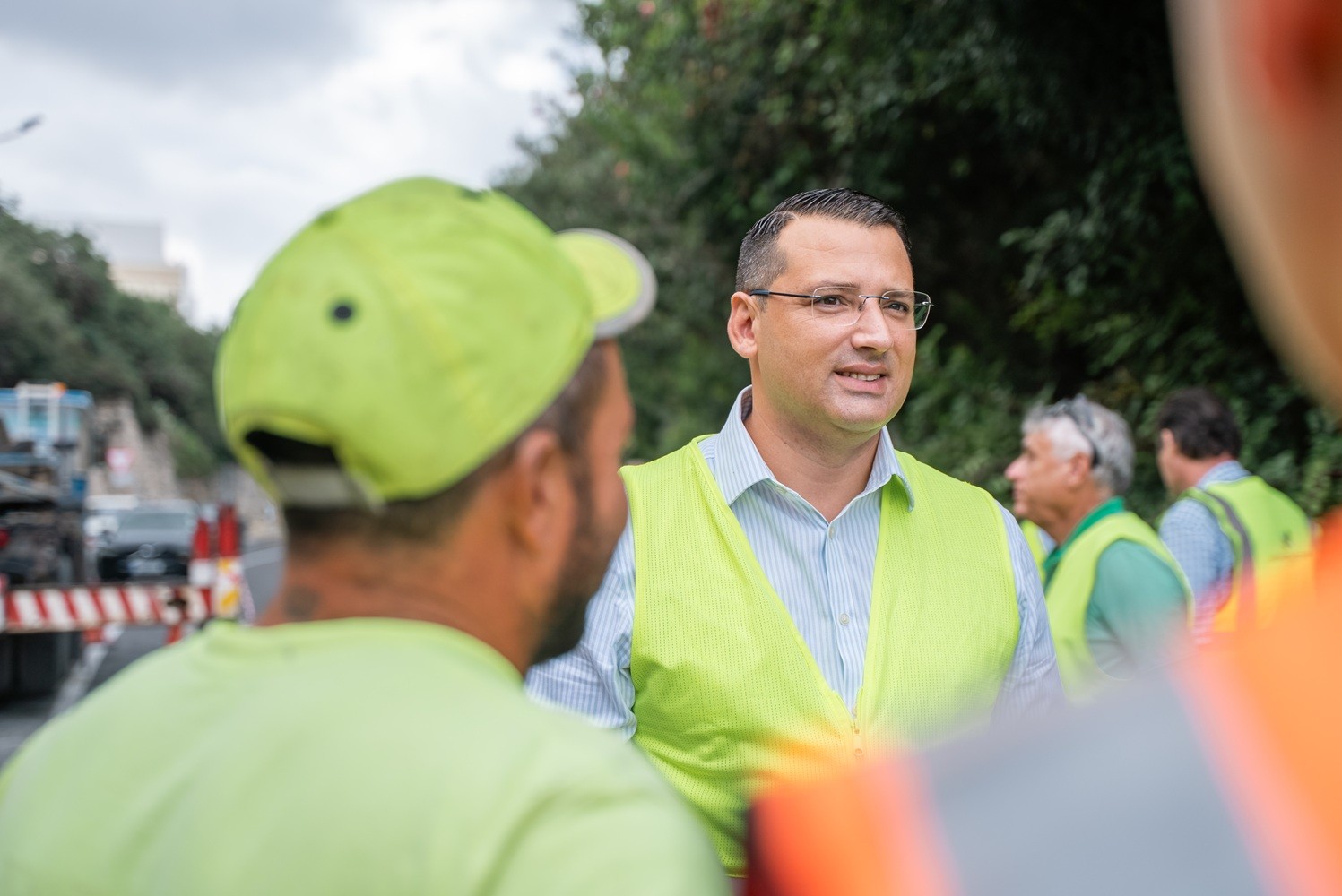 PRESS RELEASE BY THE MINISTRY FOR INFRASTRUCTURE, PLANNING AND EMPLOYMENT Immediate works carried out in Triq il-Marfa i