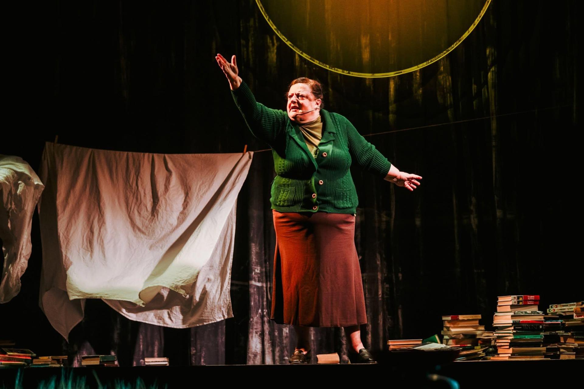 Mary Rose Mallia in <em>Ħobżna ta&rsquo; Kuljum</em>. Photo: Albert Camilleri