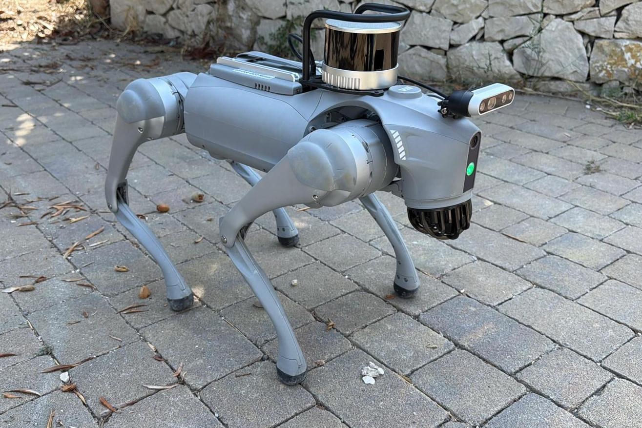 Un robot a quattro zampe Foto: Saviour Formosa