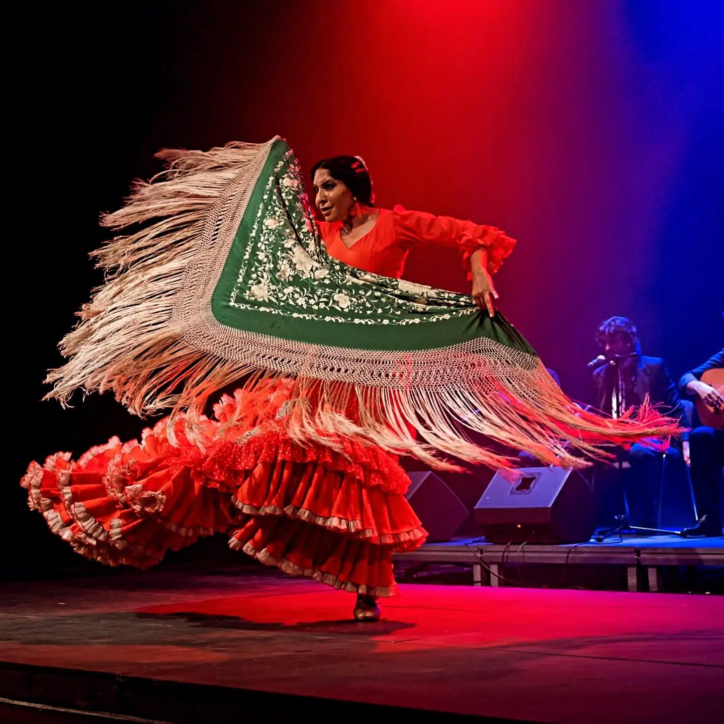 Francesca Grima &lsquo;La Chica&rsquo; performing during a recent event in Mostar, Bosnia and Herzegovina. Photo: Facebook/Puerto Flamenco