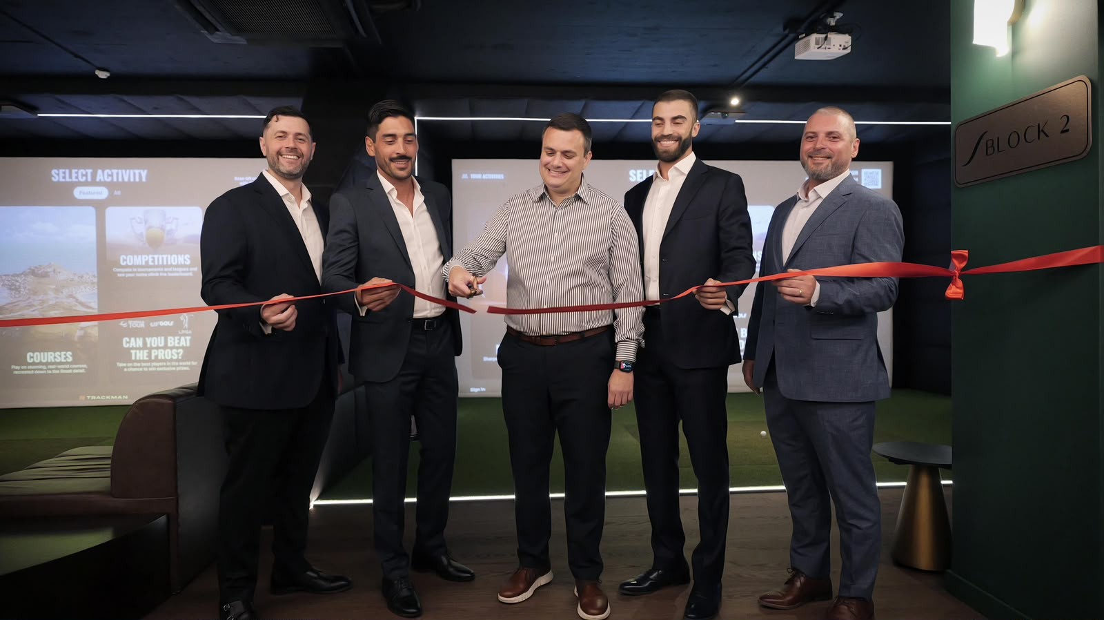 Byron Camilleri inaugura The Sweet Spot, il primo golf indoor a Malta