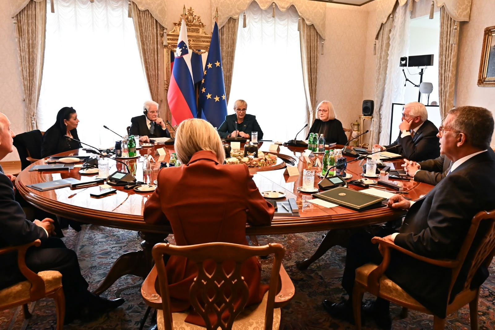 La Presidente Myriam Spiteri Debono al vertice del Gruppo Arraiolos in Slovenia