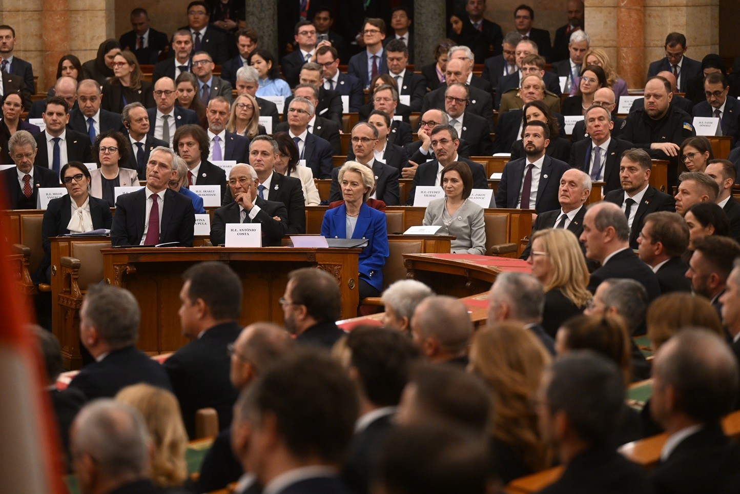 COMUNICATO STAMPA DELL'UFFICIO DELLO SPEAKER Lo Speaker Carmelo Abela tra i leader internazionali alla storica commemorazione i