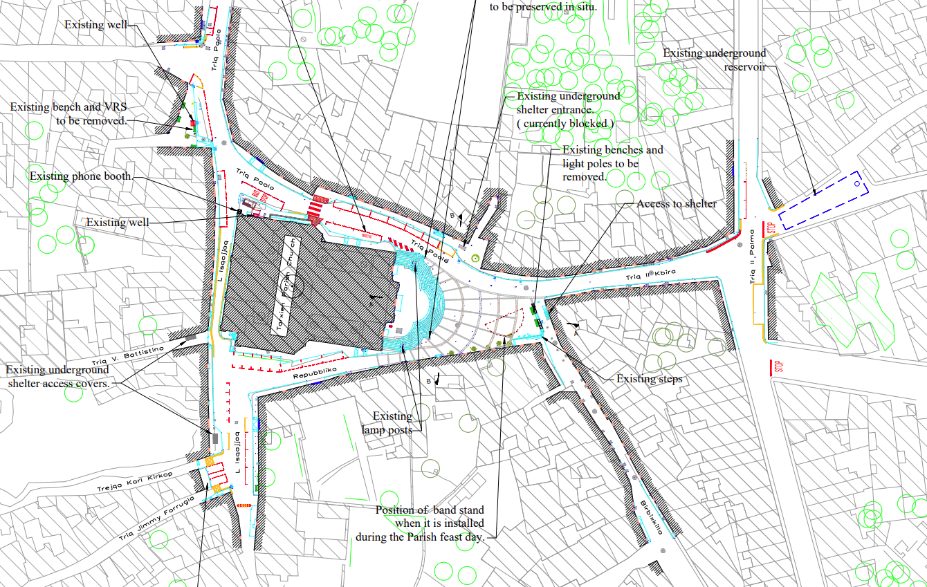 Infrastructure Malta's own documents, submitted to the Planning Authority, indicate an 'existing well' just a few steps from where the road caved in.