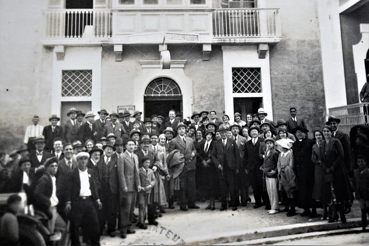 Riunione di giuristi, Imperial Hotel, a Victoria.